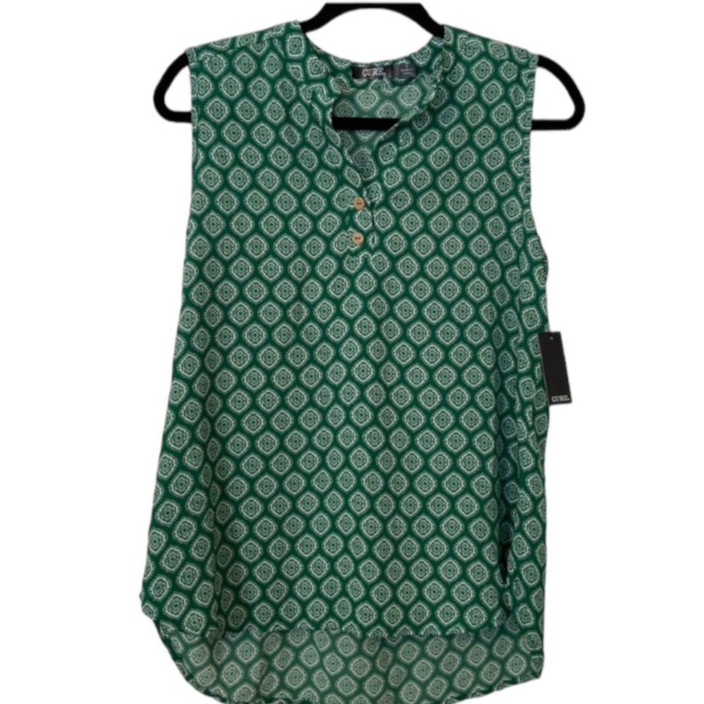 NWT CURE Sleeveless Small Top
